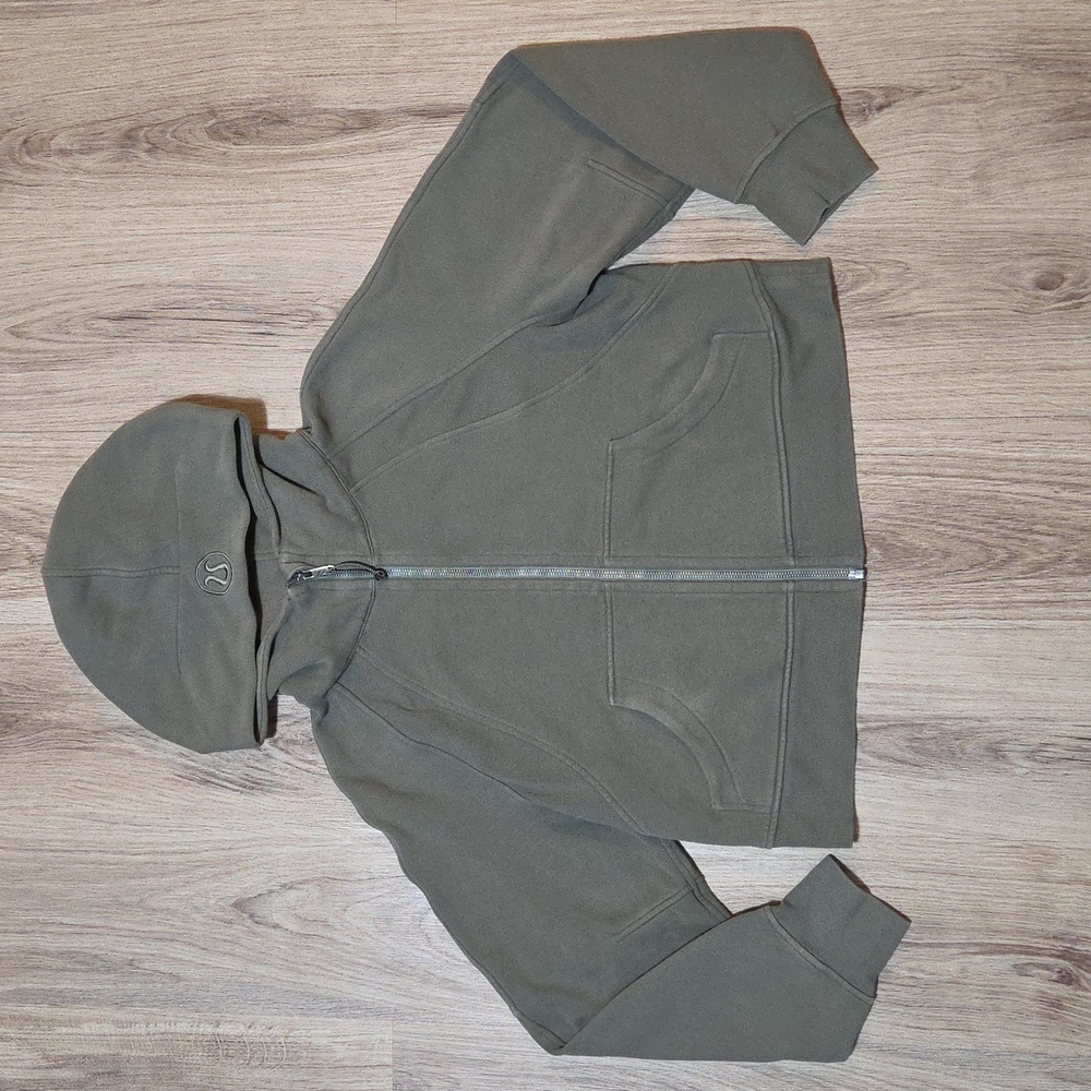 Lululemon Scuba Oversized Full Zip *Carob Brown Size XS/S